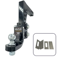 Brutus by Black Jack Adjustable Steel Hitch 325mm Drop