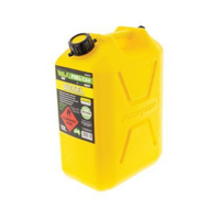 Hulk 4x4 Yellow 10 Litre Faast Flow Plastic Diesel Fuel Can