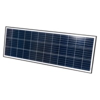 Hulk 4x4 12V 120W Fixed Black Solar Panel