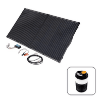 Hulk 4x4 Pro 160W Folding Solar Panel Kit