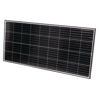 Hulk 4x4 12V 190W Fixed Black Solar Panel