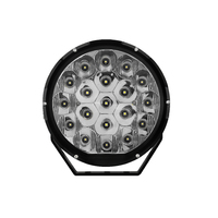 Hulk 4X4 7 19 LED Driving Lamp Combo Black