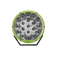 Hulk 4X4 7 19 LED Driving Lamp Combo Green