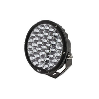 Hulk 4x4 Black Bezel Round LED Driving Lamp