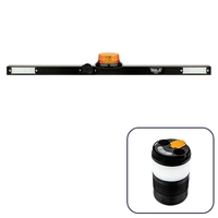 Hulk 4X4 LED Minebar with Reversing Alarm, Beacon and Forward Indicator/Postion Lamps