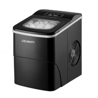 Devanti 2L Quick Portable Ice Maker, Black
