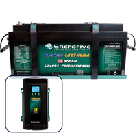 Enerdrive B-TEC 300Ah Lithium Battery & 60A AC Charger Bundle