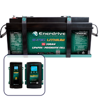 Enerdrive B-TEC 300Ah Lithium Battery, 40A DC2DC & 60A AC Charger Bundle