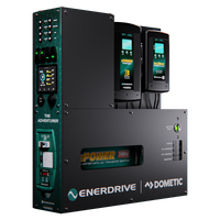 Enerdrive 4WD Canopy Adventurer System with 200Ah Lithium Battery, Simarine Battery Monitor, Driver Side Installation