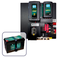 Enerdrive DIY 40A AC and 40 DC2DC Charging Board - Pre Wired, with 125Ah B-Tec Lithium Battery