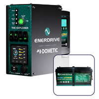 Enerdrive 4WD Canopy Explorer System with 200Ah Lithium Battery, Simarine Battery Monitor, Passengers Side Installation