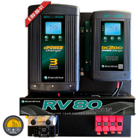 Enerdrive 40A AC & DC RV80 DIY Installation Kit, with ePRO Plus Battery Monitor