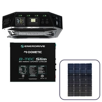 Enerdrive Voyager System 3000W/100A Inverter-Charger & 40DC with Simarine SCQ50 & 400Ah Slim, Top Mount