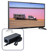 Englaon 24" Full HD Smart 12V TV with Built-in DVD player & Chromecast & Bluetooth Android 11