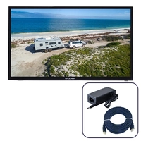 Englaon 24" HD Smart 12V TV with Built-In Chromecast and Bluetooth Android 11