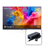 Englaon 24" HD Smart 12V TV with Built-In Chromecast and Bluetooth Android 11