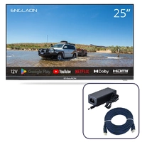 Englaon 25’’ Full HD 12V Smart TV With Chromecast & Bluetooth