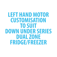 Evakool Down Under LEFT Hand Side Motor Customisation