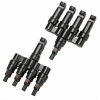 MC4 '4 to 1' Branch Joiner Connector Pair