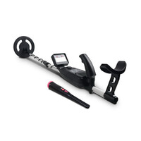DZ Black & Silver Metal Detector with Pinpointer & LCD Screen