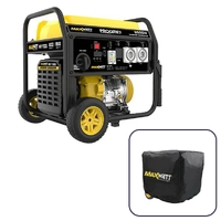 MaxWatt 9000W Open Frame Petrol Inverter Generator with 2-Wire Auto Start