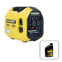 Maxwatt 3500W Recoil Start Digital Inverter Generator 