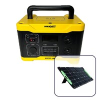 Maxwatt 891Wh Pro Series Portable Power Station with 100W Folding Solar Blanket