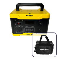 Maxwatt 891Wh Pro Series Portable Power Station with Carry Bag