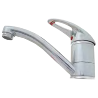 NCE Short 150mm Flick Mixer Tap