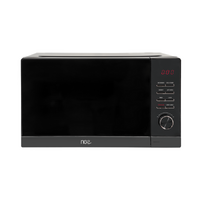 NCE 23L Black Flatbed Microwave