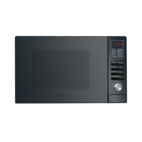 NCE 25L Black Stainless Steel RV Microwave