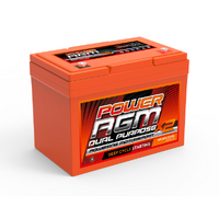 Power AGM 12V 110Ah Dual Purpose Battery, NPCDPL12V110AH Left Hand Post
