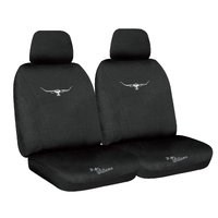 R.M. Williams Black Expander Fit Neoprene Seat Covers, Size 30