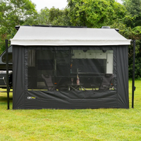 Coast RV Premium Awning Sunscreen Front Wall - Suits Rollout Awnings 10-18ft