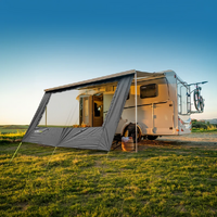 Coast RV Premium Awning Sunscreen Front Wall - Suits Box Awnings 3-4m