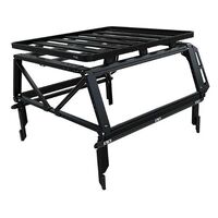 Ford Ranger T6 Wildtrak/Raptor Double Cab (2012-2022) Pro Bed Rack Kit - by Front Runner