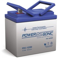 Power-Sonic 12V 35.4Ah AGM Deep Cycle Battery