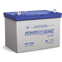 Power-Sonic 12V 80Ah AGM Deep Cycle Battery