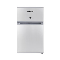 Glacio 65L Portable Fridge Bar Freezer Cooler Upright 12V 24V 240V Caravan 4WD Car Camping Silver