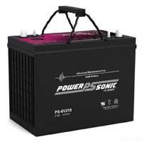 Power-Sonic 6V 210Ah AGM Deep Cycle Battery