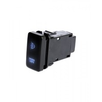 Thunder 12/24V Blue LED Car Models Push Switch