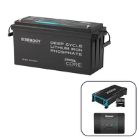 Renogy 200Ah Lithium Battery, Charger and Inverter Bundle