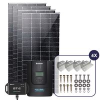 Renogy 60A MPPT, 4 x 200W Panels, 4 x Brackets & Bluetooth Module