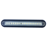Supex Slimline Combination Rear Lamp, Small Single Reverse with Black Base