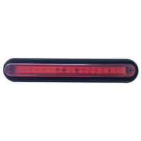 Supex Slimline Combination Rear Lamp, Small Single Stop/Tail with Black Base