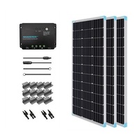 Renogy 300W 12V Monocrystalline Solar Starter Kit