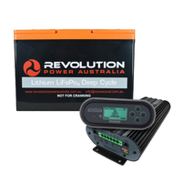 Revolution Power 100Ah Lithium Battery & Redarc Manager30 Caravan Charging Solution