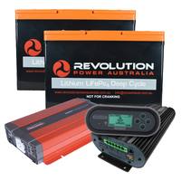 Revolution Power Advanced High Draw 200Ah Lithium Battery & Redarc 2000W Inverter Solution