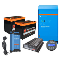 Revolution Power Advanced High Draw 200Ah Lithium Battery Solution with Victron 2000W Inverter