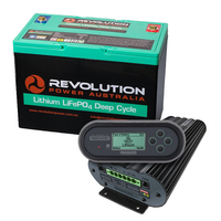 Revolution Power Entry Level 100Ah Low Draw Lithium Battery & Redarc Manager30 Solution
